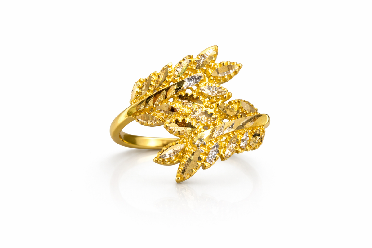 Aljazeera Gold Ring 21 Karat Gold – Modell 3