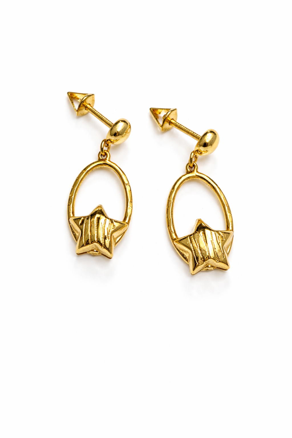 Aljazeera Gold Ohrringe 21 Karat Gold – Modell 7